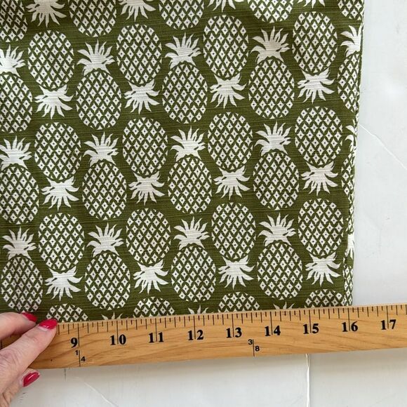NWT Boden Gabriella‎ Pencil Skirt 4P Green White Pineapple Novelty Print Pockets - Picture 12 of 14